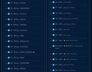 IPTV movie channels